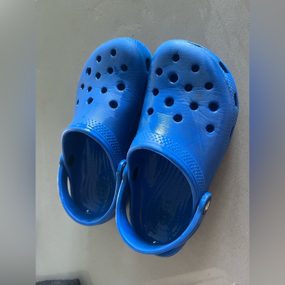 Kids Blue crocs